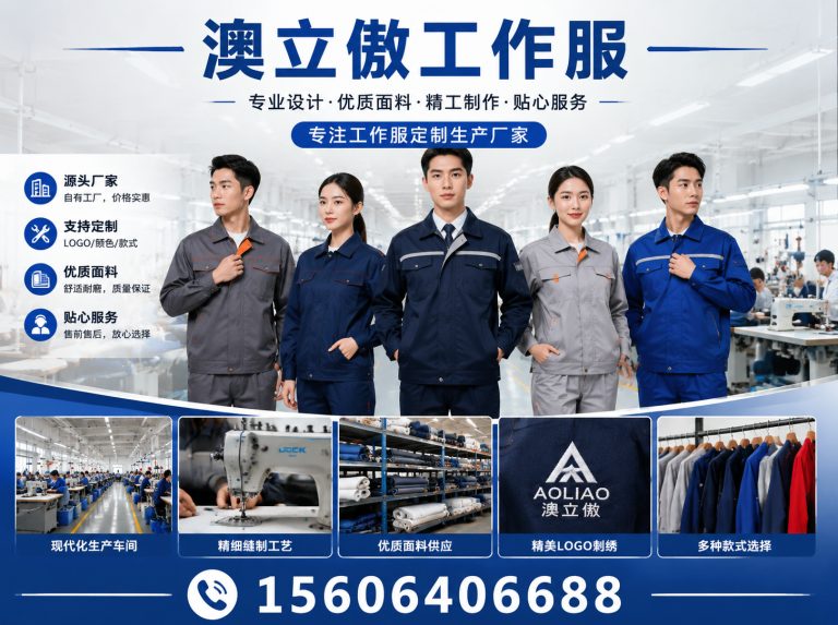 济南高新技术产业开发区澳立傲工作服展示图