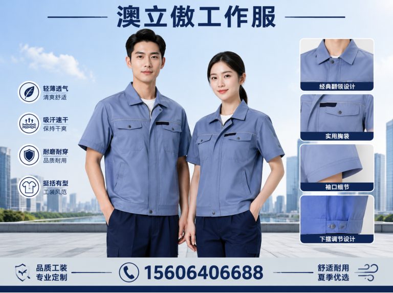 济南高新技术产业开发区职业装加工展示图
